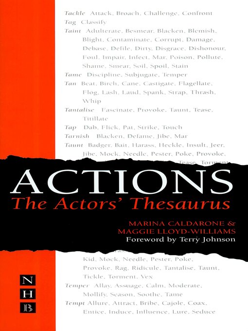 Title details for Actions by Marina Caldarone - Wait list